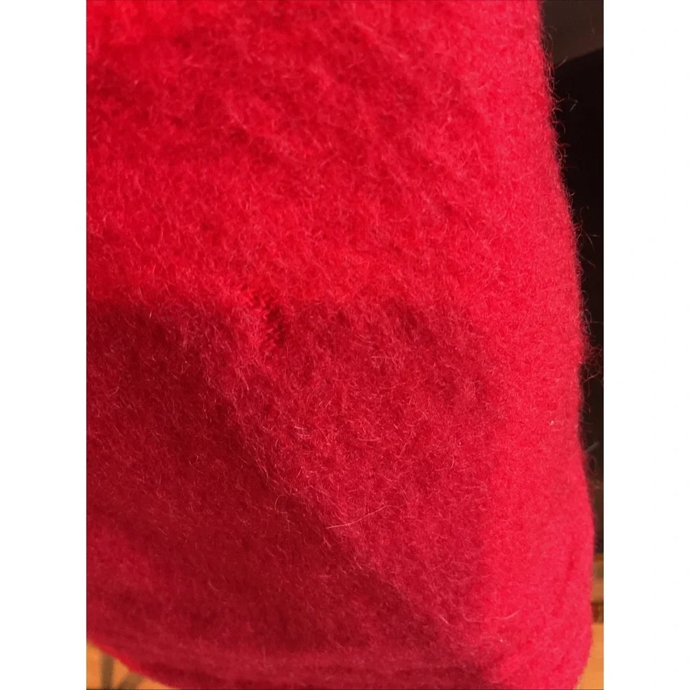Vintage Berkray Red Wool Duffle‎ Coat Womens Sz 40 Large Toggle Classic